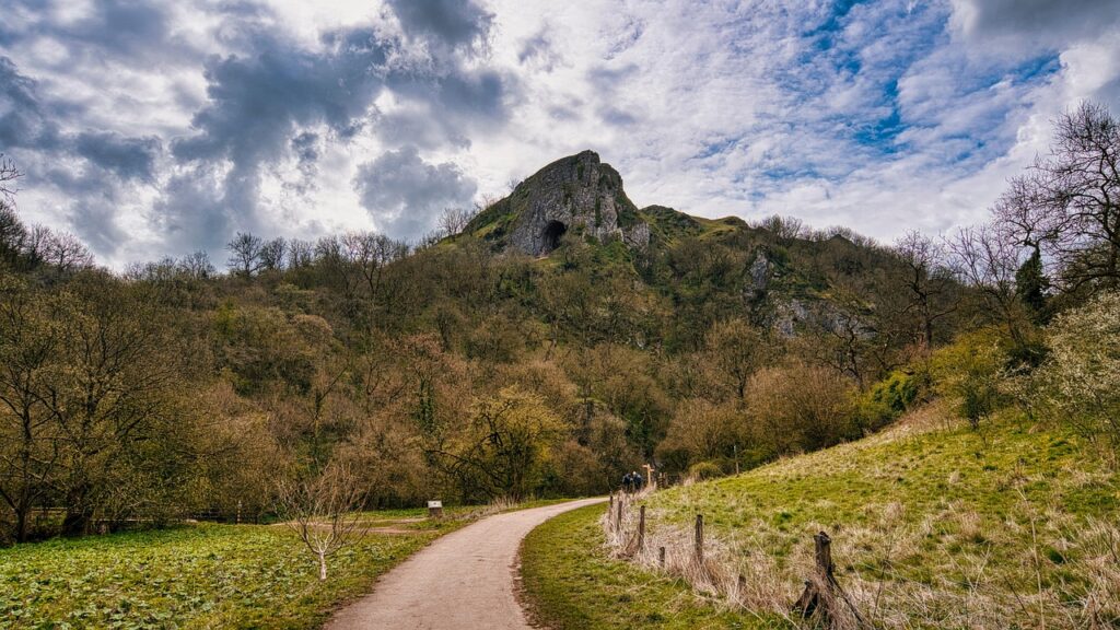 Thor’s Cave above the Manifold Valley near Wetton